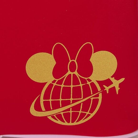 Loungefly Disney Minnie Mouse Pilot Cosplay Mini Backpack, Wallet set NWT - Picture 8 of 8